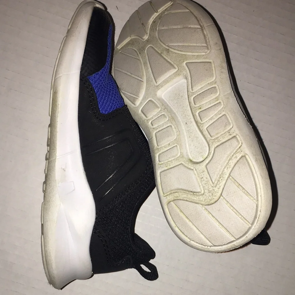 The Children's Place Blue and Black Slip-On Sneakers